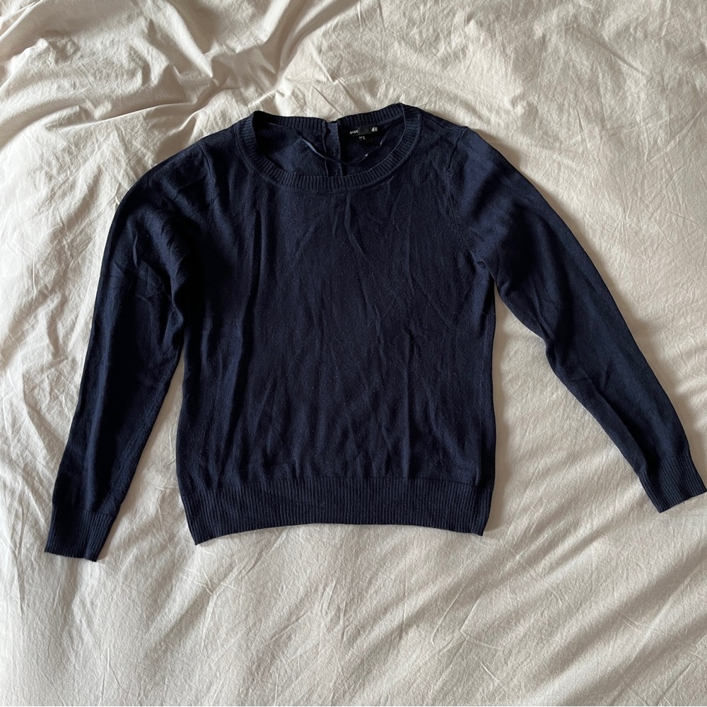 Navy Blue Sweater